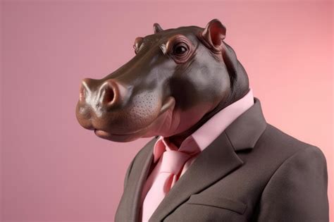 hippopotamus costume adults|hippo in a business suit.